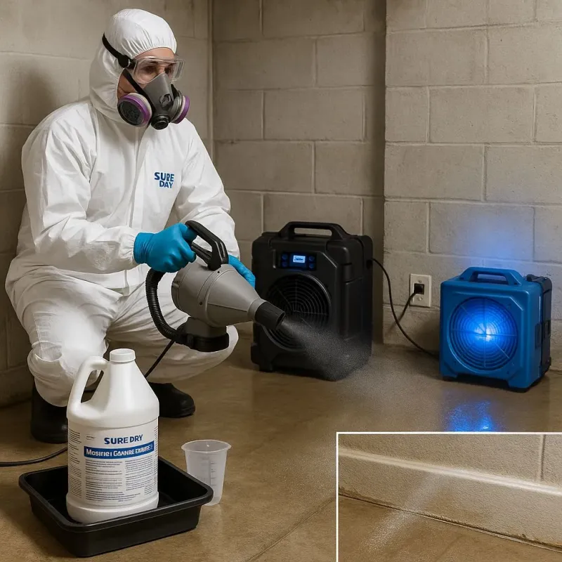 Sanitization and Odor Removal process in Edwards, MS
