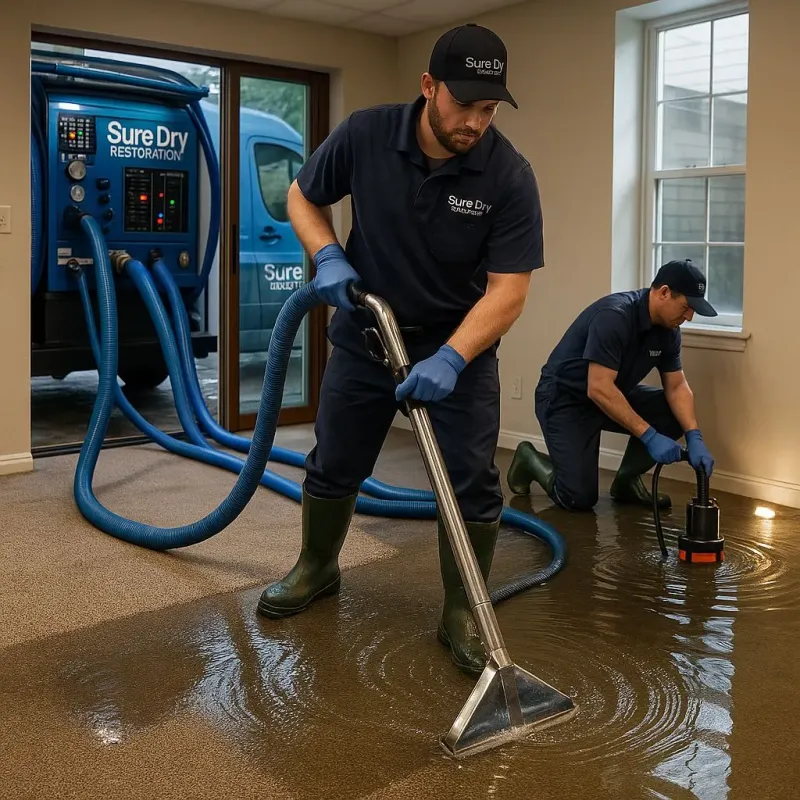 Water Extraction and Removal process in Edwards, MS